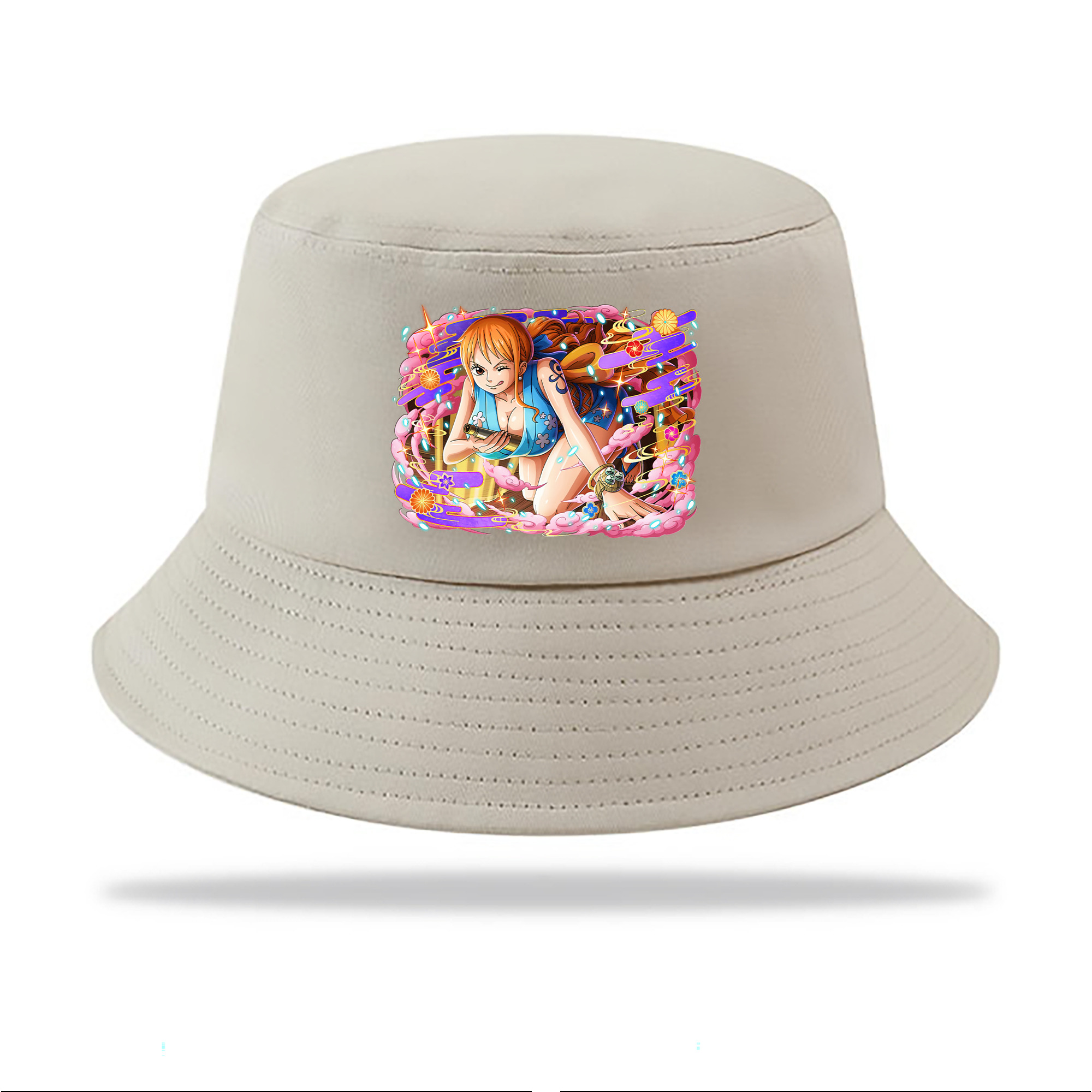 （画像用） ワンピース ナミ ONE PIECE Nami アウトドア日除けバケットハット